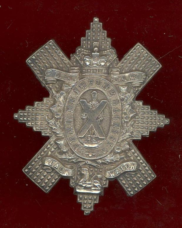 Scottish. 3rd (Dundee Highland) VB Black Watch (Royal Highlanders) Victorian OR s glengarry badge