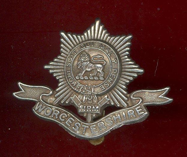 3rd (Militia) Bn. Worcestershire Regiment  OR's cap badge
