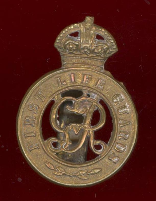 First Life Guards WW1 OR's cap badge
