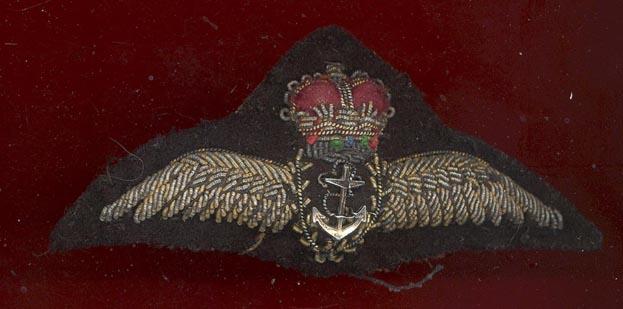 Royal Navy Fleet Air Arm pilots wings