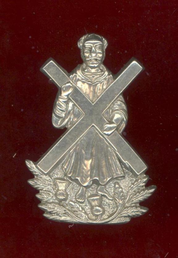 Scottish 1st Bn. Glasgow Highlanders WW2 OR's sporran badge