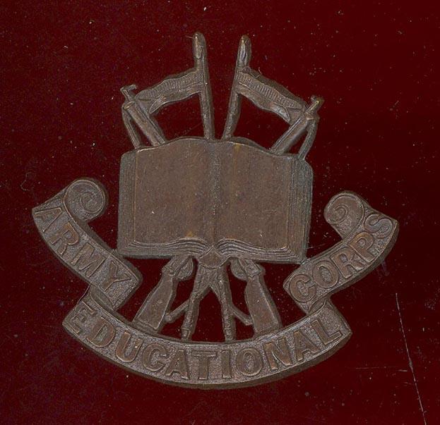 Army Educational Corps Officer's OSD cap badge