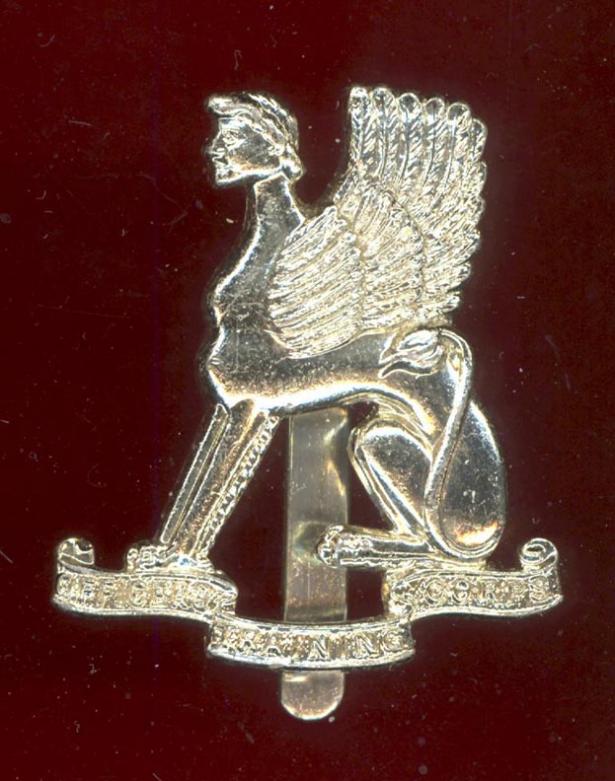Leeds University O.T.C. staybright cap badge