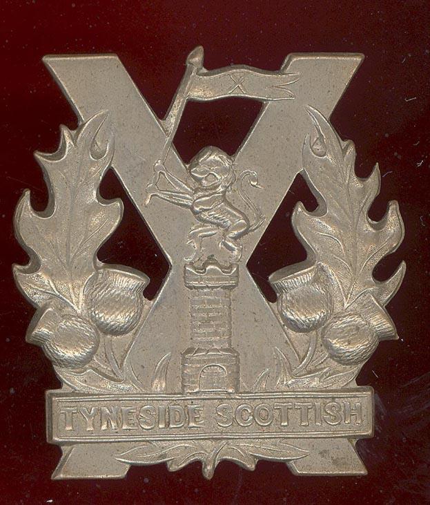Tyneside Scottish 2nd pattern glengarry badge circa 1915