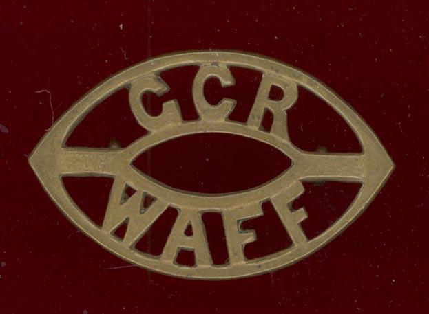 GCR / WAFF Gold Coast Regt of the West African Frontier Force shoulder title