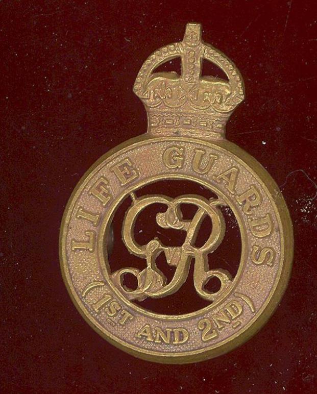Life Guards (1st and 2nd ) GvR OR's cap badge