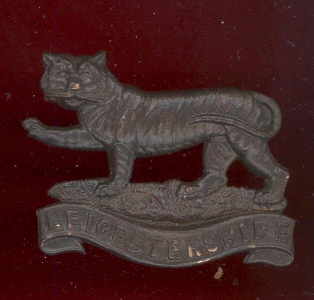 4th & 5th Bns The Leicestershire Regiment Officer's OSD cap badge