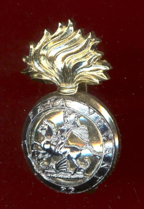 Royal Northumberland Fusiliers staybright cap badge