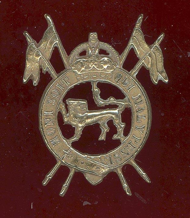 Indian Army 2nd Royal Lancers (Gardners Horse) head-dress badge