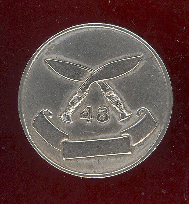 48th Gurkha Rifles WW2  badge