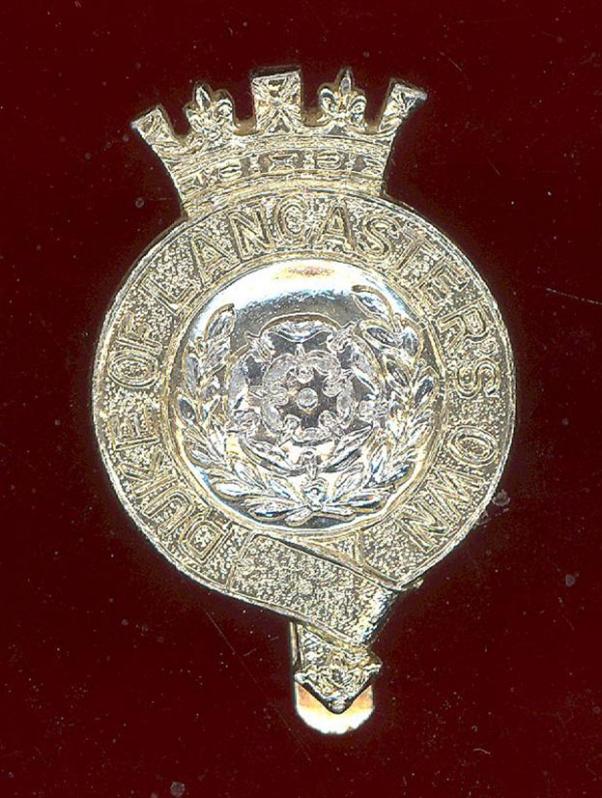 Duke of Lancaster's Own Yeomanry OR's staybright cap badge circa 1954