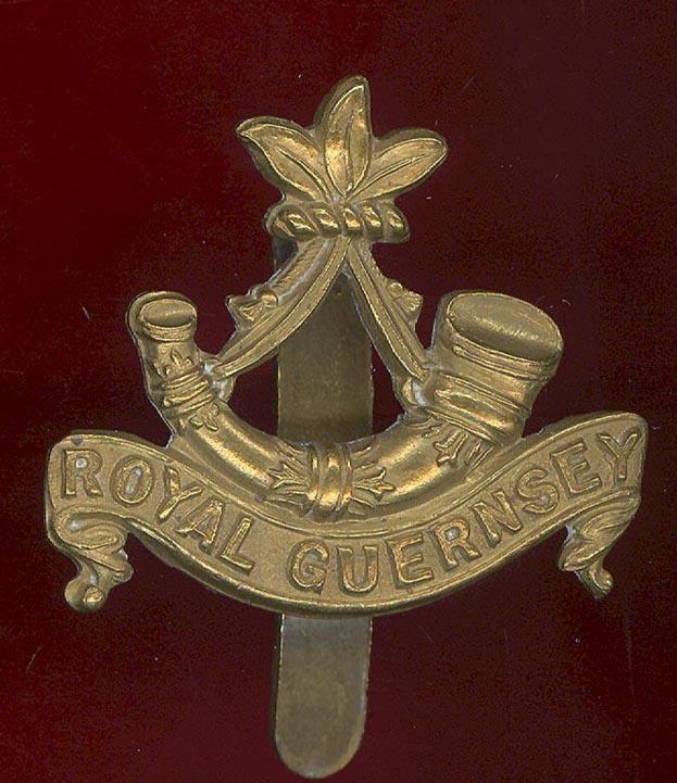 Royal Guernsey Light Infantry OR's cap badge
