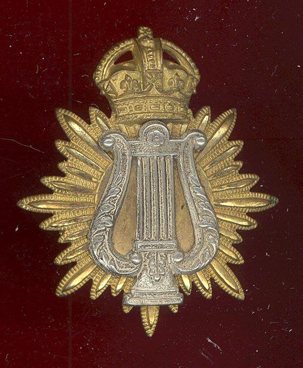 Edwardian Bandmaster cap badge