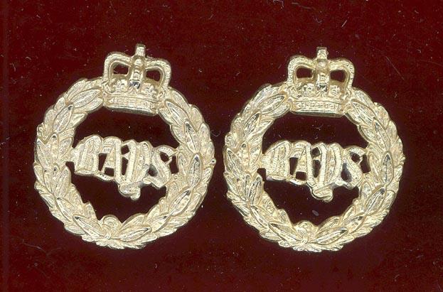 2nd Dragoon Guards Queens Bays staybright collar badges