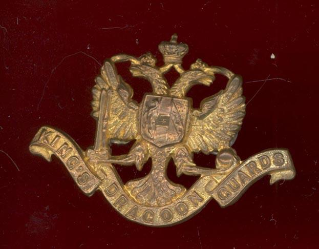 1st King's Dragoon Guards Victorian OR's cap badge