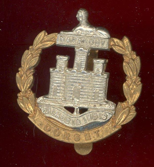 The Dorset Regiment. OR's dress cap badge