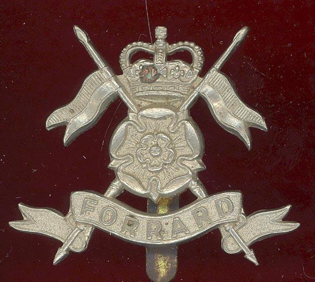 Queen's Own Yorkshire Yeomanry OR's cap badge