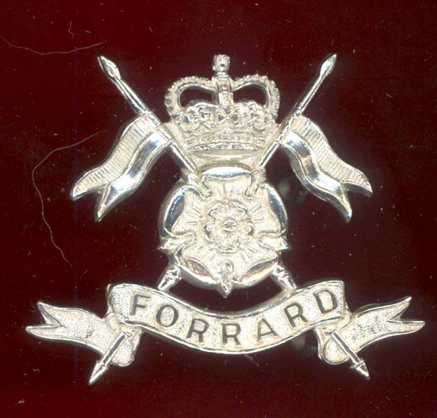 Queen's Own Yorkshire Yeomanry Officer's cap badge