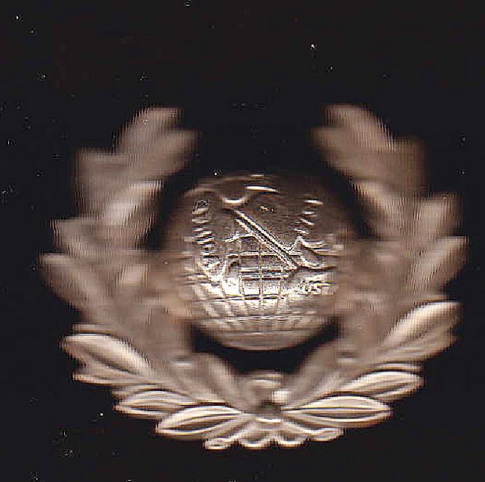 Royal Marine Police cap badge circa 1922-49.