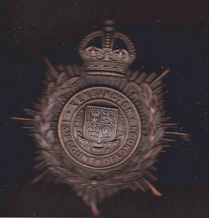 13th Bn.(Kensington) The County of London Regiment Helmet plate
