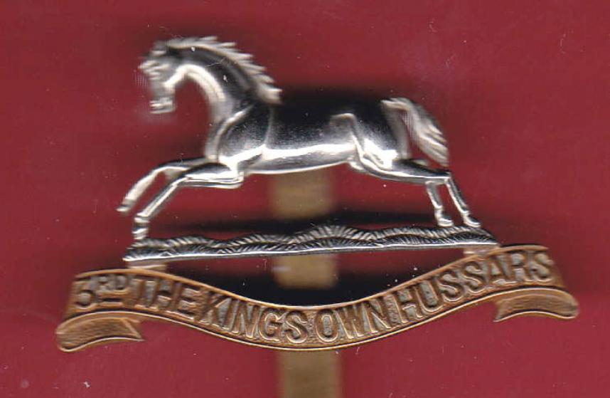 3rd The King's Own Hussars OR's cap badge