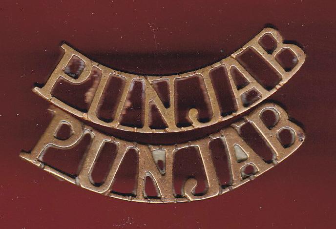 Indian Army  PUNJAB shoulder titles