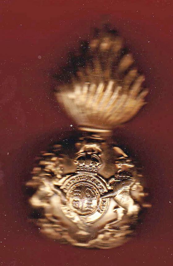 Scottish Royal Scots Fusiliers Officer's glengarry badge