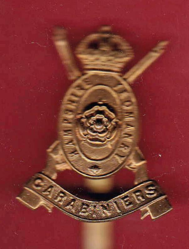 Hampshire Yeomanry Carabiniers OR's cap badge