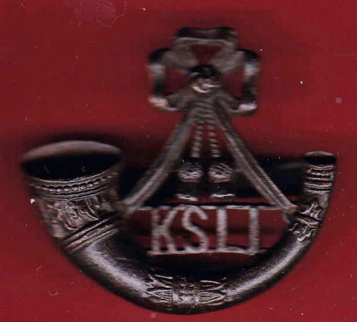 The King's Shropshire Light Infantry Officer's OSD cap badge