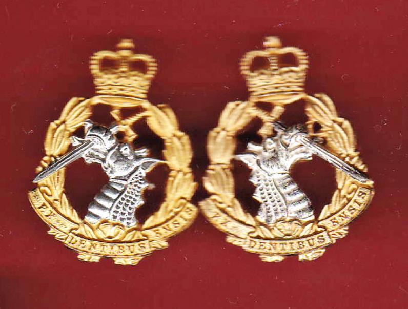 Royal Army Dental Corps Officer's dress collar badges