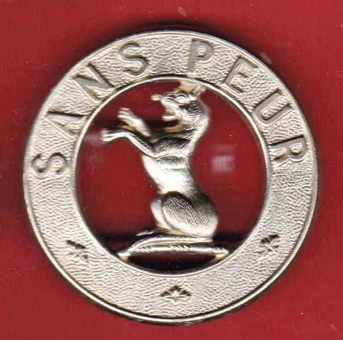 Scottish 5th Bn. Seaforth Highlanders WW2 OR's glengarry badge