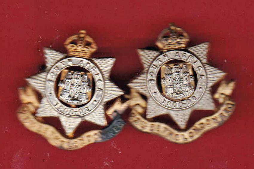 23rd County of London Battalion OR's collar badges