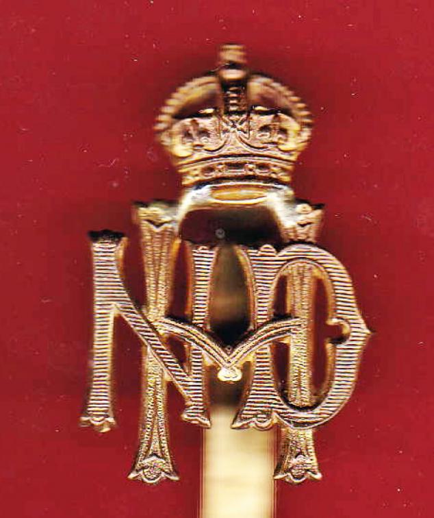 North Devon Hussars WW1 OR's cap badge