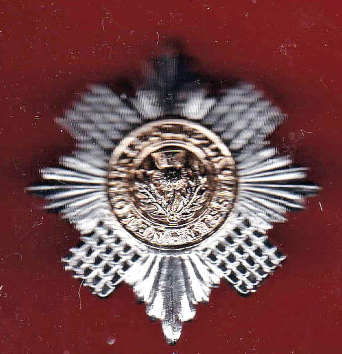 Scots Guards NCO's staybright cap star