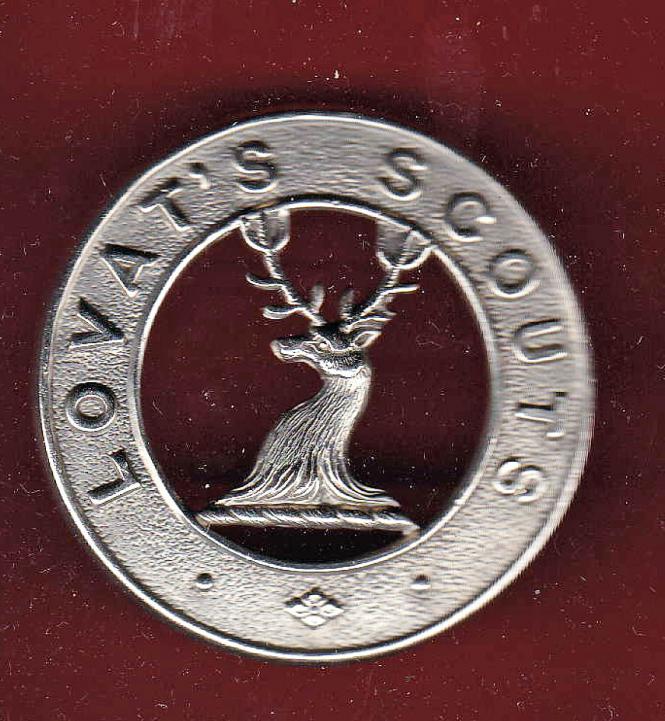 Scottish Lovat's Scouts Yeomanry WW1 OR's glengarry badge