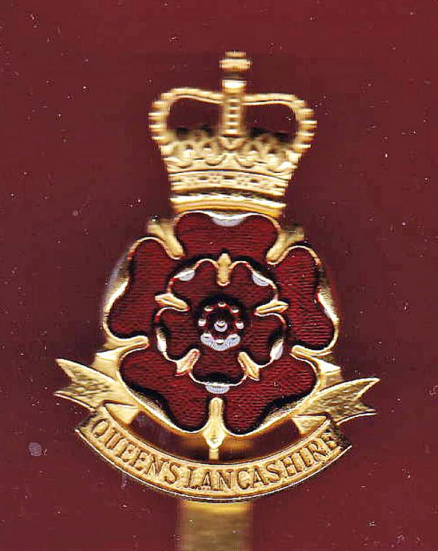 The Queen's Lancashire Regiment all ranks cap badge