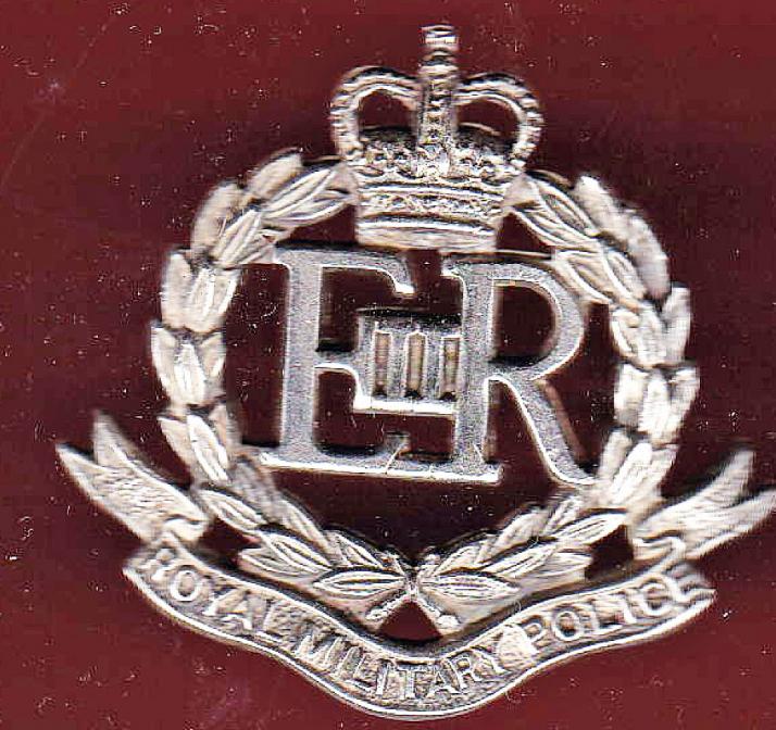 Royal Military Police Officers dress cap badge