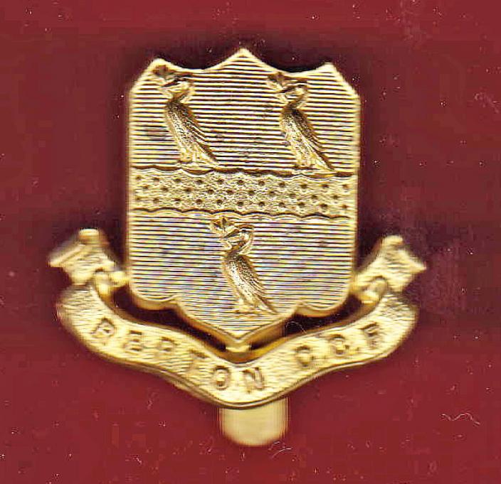 Repton School C.C.F. cap badge