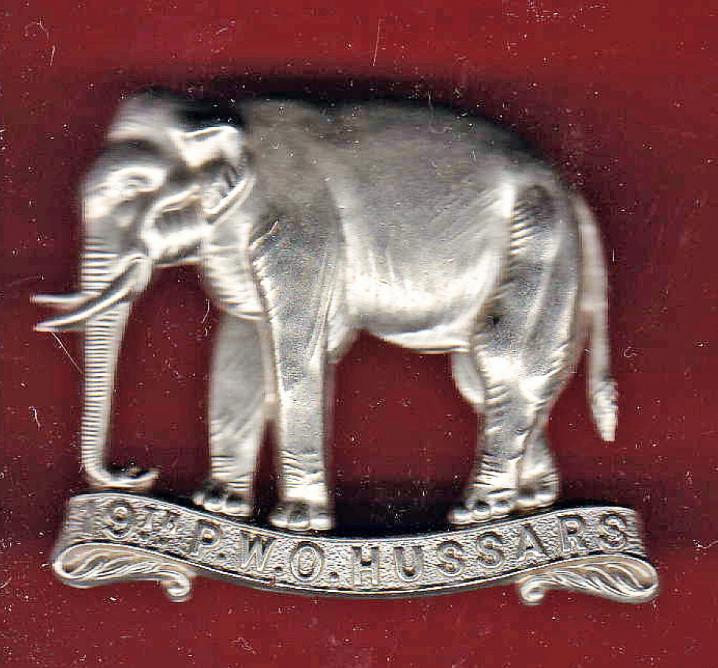19th Hussars Victorian OR's cap badge circa 1896-1901