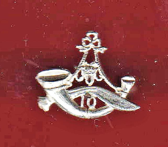 10th Gurkha Rifles Officer's  F.S. cap badge