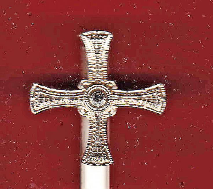 Northumbrian University staybright cap badge