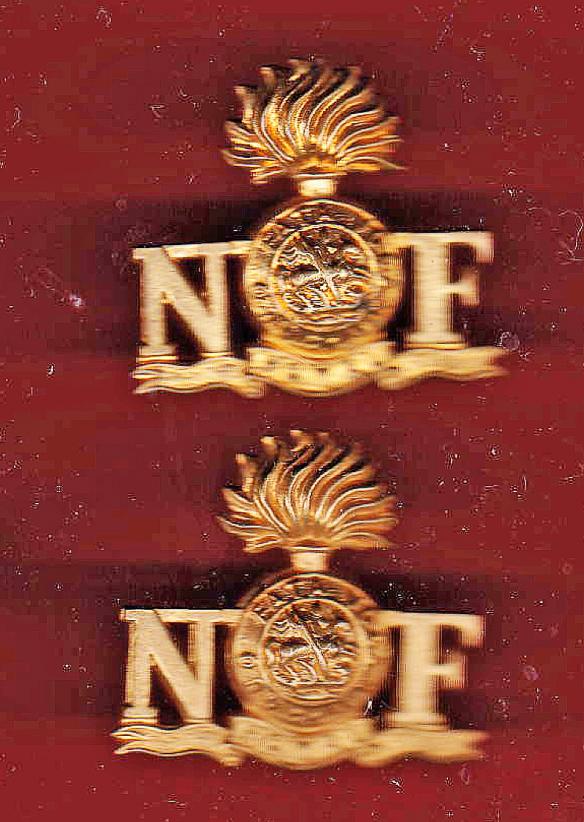 Royal Northumberland Fusiliers shoulder titles
