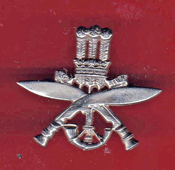 1st King George V's Own Gurkha Rifles head-dress badge