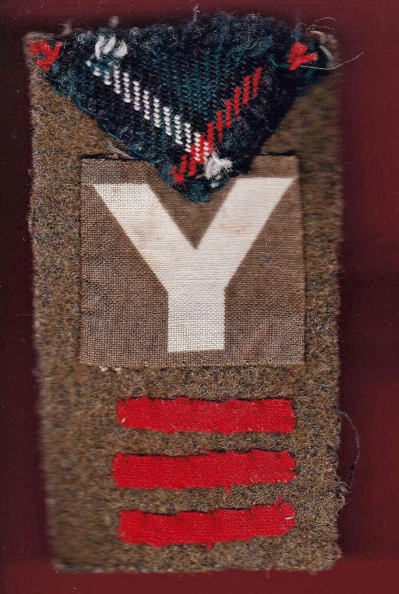 5th Infantry Div. / 17th Inf. Brigade / 6th Seaforth Highlanders WW2 combination formation sign