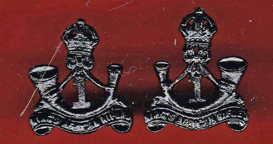 1st King's African Rifles collar badges