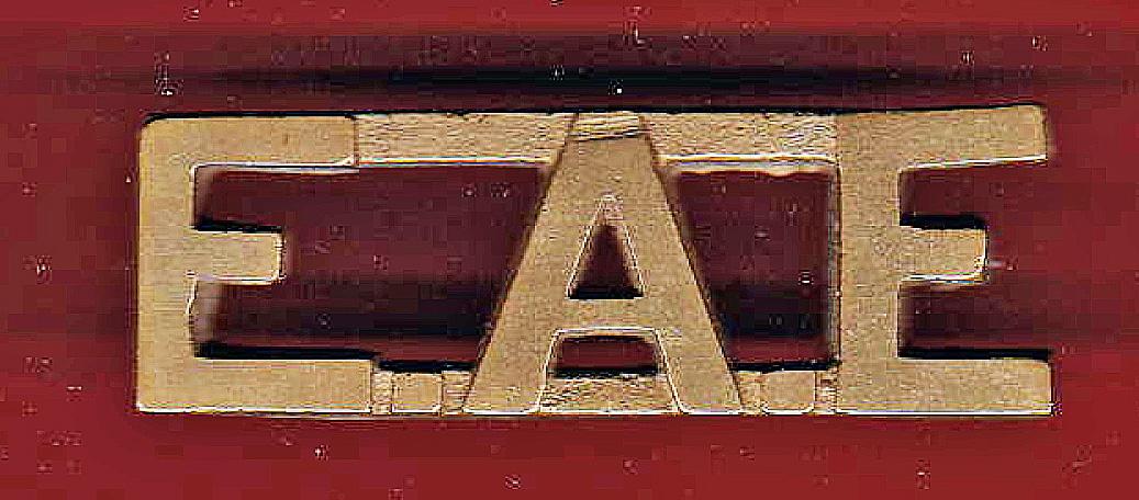 E.A.E.  East Africa Engineers WW2 shoulder title