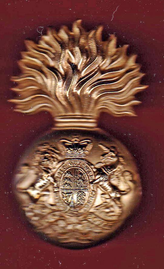 Scottish Royal Scots Fusiliers NCO's Victorian glengarry badge