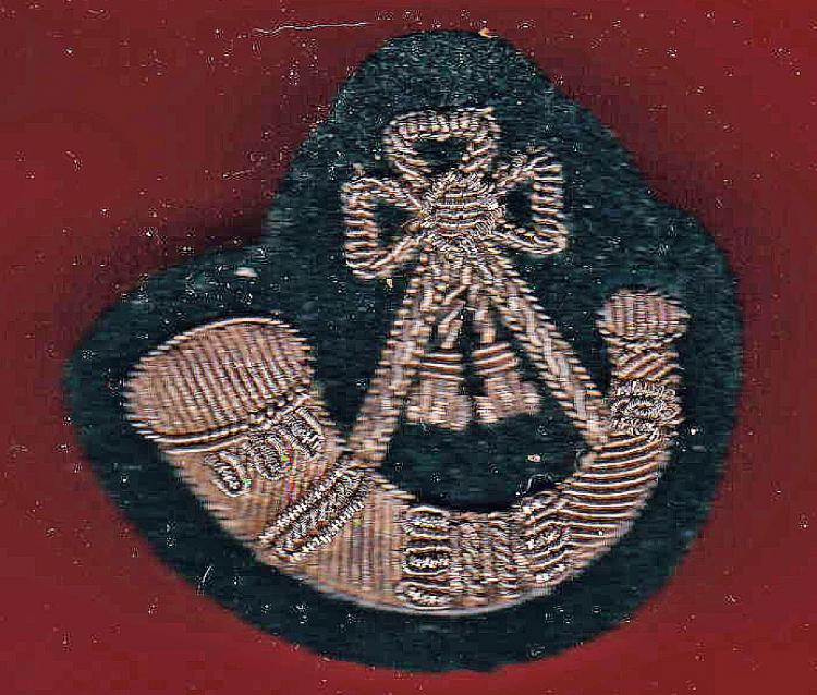 The Light Infantry Bugler's No1 dress trade badge