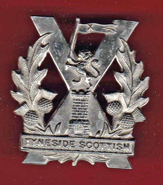 Tyneside Scottish WW2 OR's glengarry badge