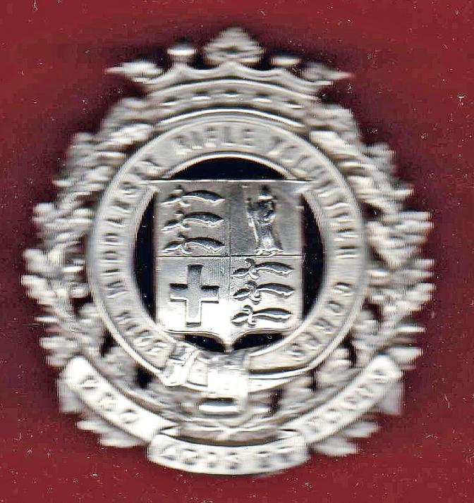 39th (Finsbury) Middlesex Rifle Volunteer Corps Officer’s pouch belt plate